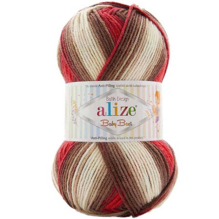 Alize Baby Best Batik El Örgü Bebe İpi 4574 - 1