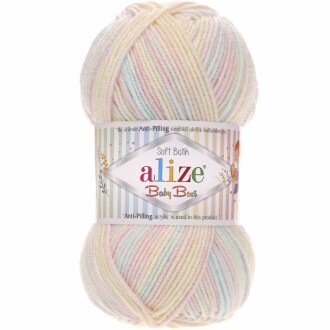 Alize Baby Best Batik El Örgü Bebe İpi 6655 - Alize