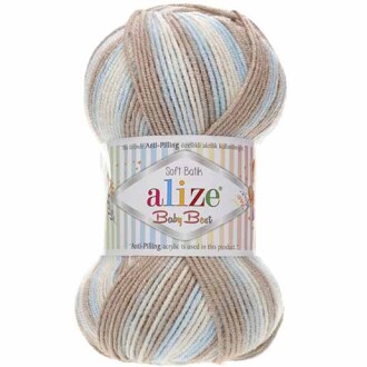 Alize Baby Best Batik El Örgü Bebe İpi 6657 - Alize