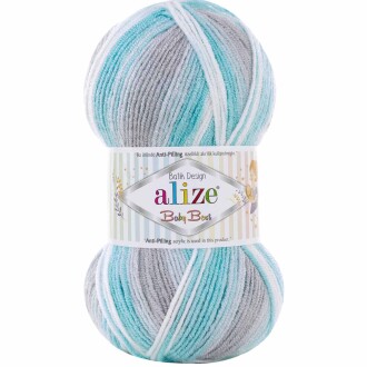 Alize Baby Best Batik El Örgü Bebe İpi 7264 - Alize