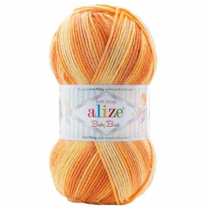 Alize Baby Best Batik El Örgü Bebe İpi 7686 - 1