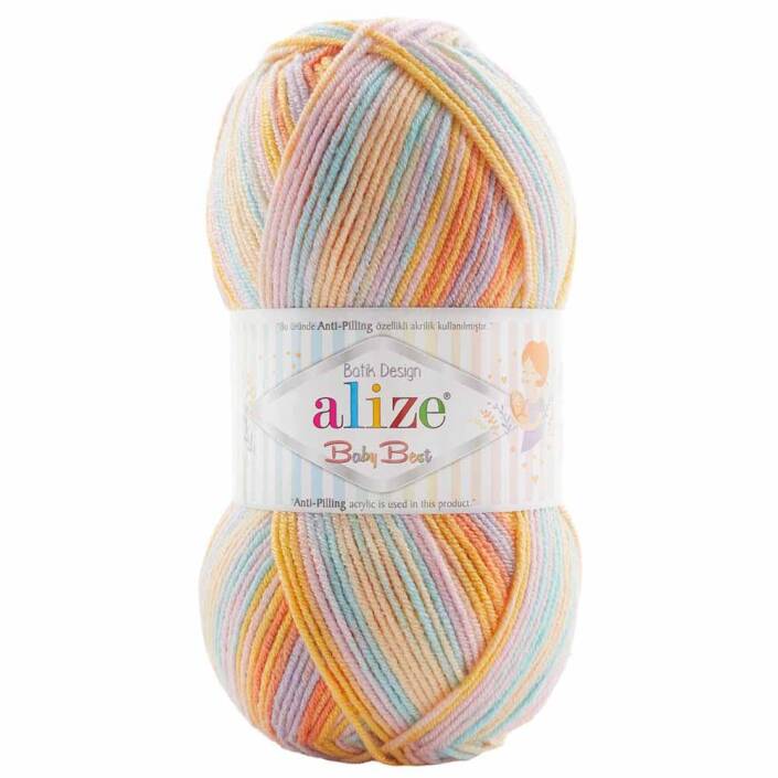 Alize Baby Best Batik El Örgü Bebe İpi 7931 - 1