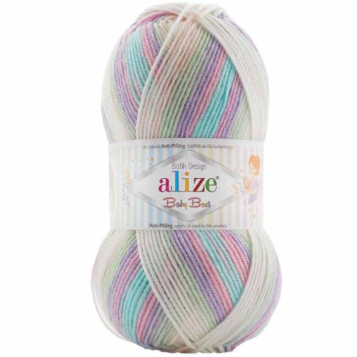 Alize Baby Best Batik El Örgü Bebe İpi 7936 - 1