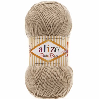 Alize Baby Best El Örgü Bebe İpi 256 Bej - Alize