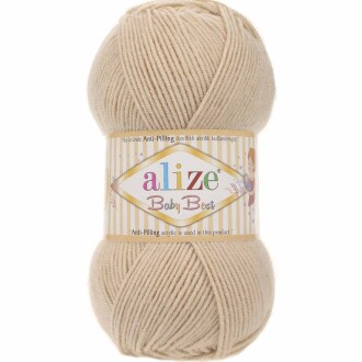 Alize Baby Best El Örgü Bebe İpi 310 Bal Köpüğü - Alize