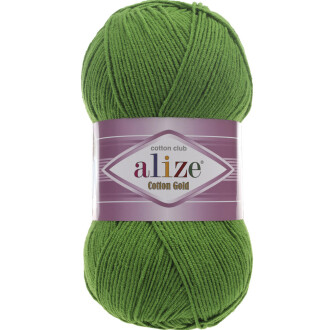 Alize Cotton Gold El Örgü İpi 126 Çimen Yeşili - Alize