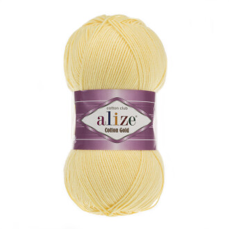 Alize Cotton Gold El Örgü İpi 187 Açık Sarı - Alize