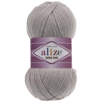 Alize Cotton Gold El Örgü İpi 200 Gri - Alize