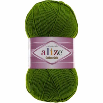 Alize Cotton Gold El Örgü İpi 35 Yeşil - Alize