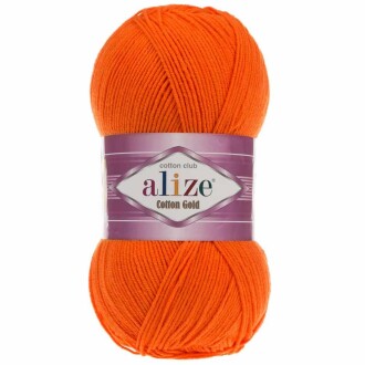 Alize Cotton Gold El Örgü İpi 37 Turuncu - Alize
