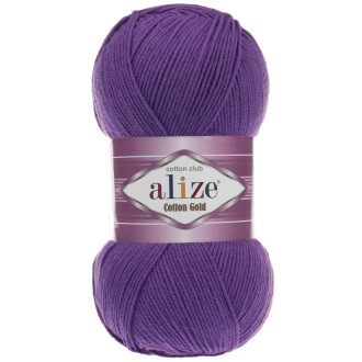 Alize Cotton Gold El Örgü İpi 44 Mor - Alize
