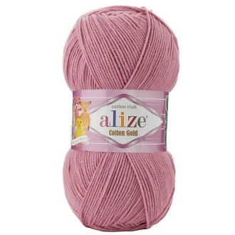 Alize Cotton Gold El Örgü İpi 676 Nostaljik Gül - Alize