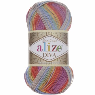 Alize Diva Batik El Örgü İpi 3242 - Alize