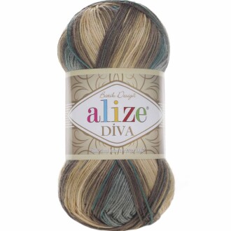 Alize Diva Batik El Örgü İpi 3307 - Alize