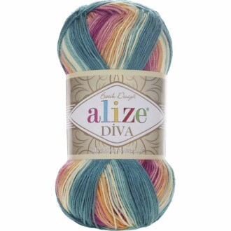 Alize Diva Batik El Örgü İpi 4572 - Alize