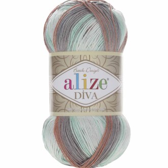 Alize Diva Batik El Örgü İpi 5550 - Alize