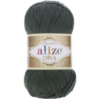 Alize Diva El Örgü İpi 131 Orman Yeşili - Alize