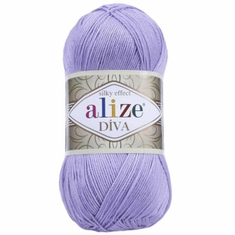 Alize Diva El Örgü İpi 158 Lavanta - Alize