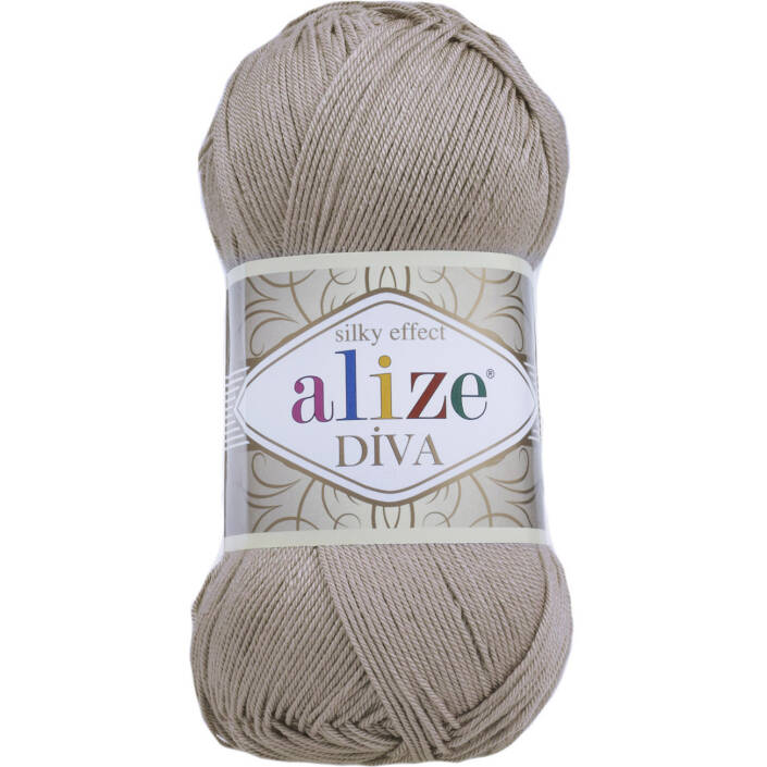 Alize Diva El Örgü İpi 167 Bej - 1