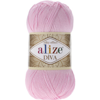 Alize Diva El Örgü İpi 291 Pembe - Alize