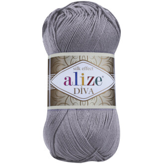 Alize Diva El Örgü İpi 348 Füme - Alize