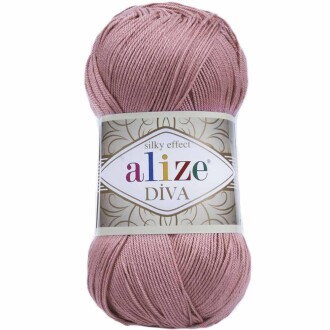 Alize Diva El Örgü İpi 354 Gül - Alize
