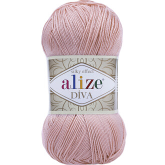 Alize Diva El Örgü İpi 363 Gelin Pembesi - Alize