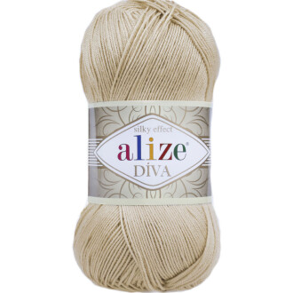 Alize Diva El Örgü İpi 368 Deve Tüyü - Alize