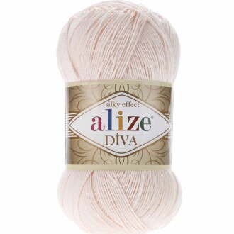 Alize Diva El Örgü İpi 382 Ten Rengi - Alize
