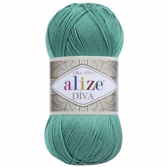 Alize Diva El Örgü İpi 610 Yeşim - Alize