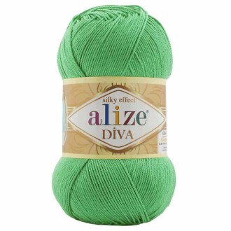 Alize Diva El Örgü İpi 778 Bahar Yeşili - Alize