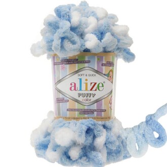 Alize Puffy Color El Örgü İpi 5865 - Alize