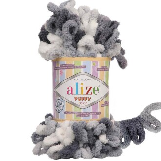 Alize Puffy Color El Örgü İpi 5925 - Alize
