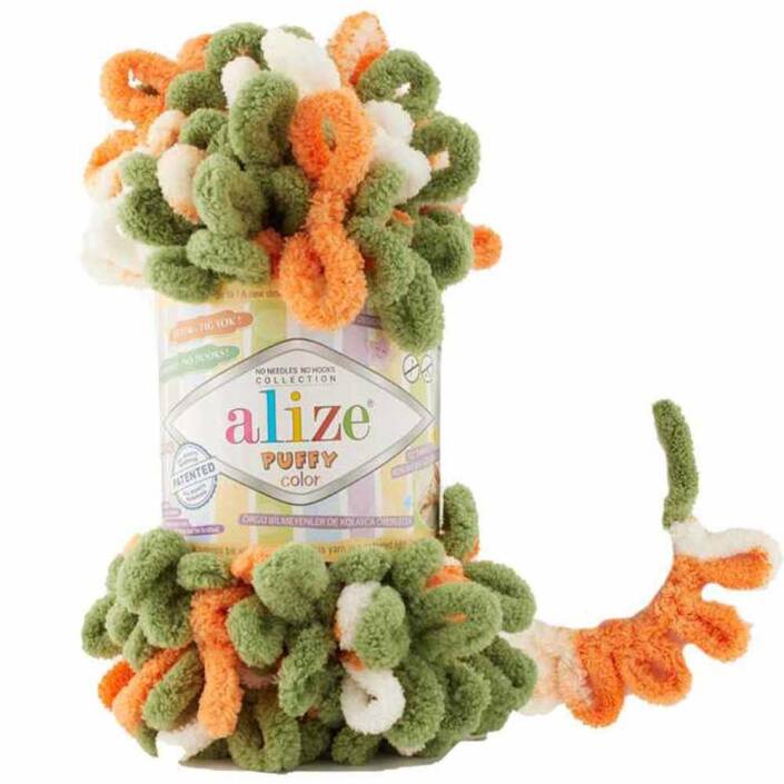 Alize Puffy Color El Örgü İpi 6396 - 1