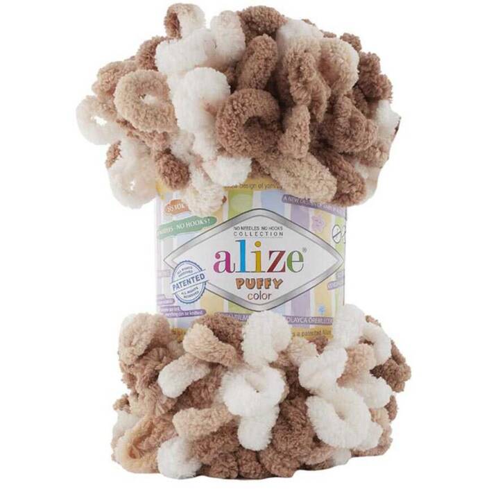 Alize Puffy Color El Örgü İpi 6398 - 1