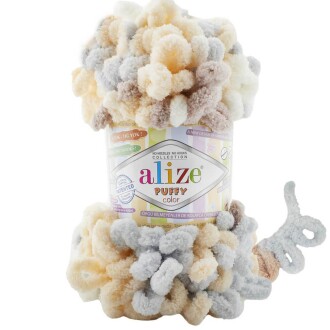 Alize Puffy Color El Örgü İpi 6463 - Alize