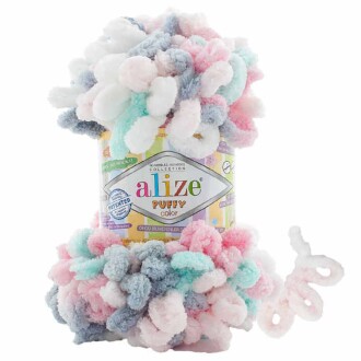 Alize Puffy Color El Örgü İpi 6529 - Alize