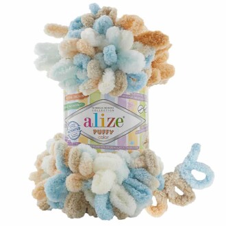 Alize Puffy Color El Örgü İpi 6530 - Alize