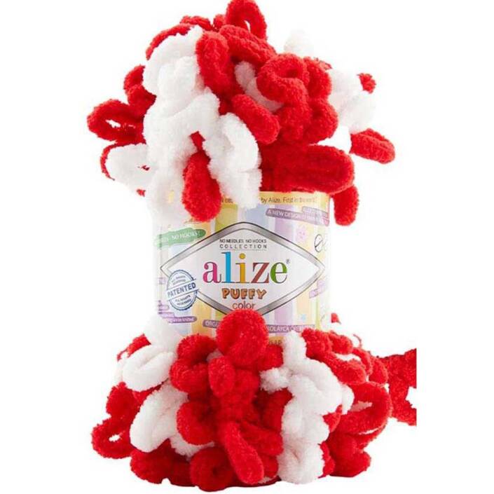 Alize Puffy Color El Örgü İpi 6574 - 1