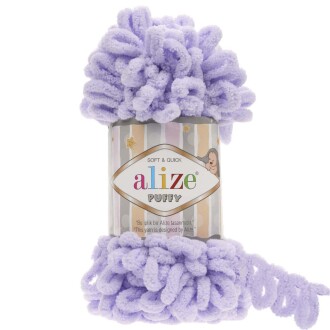 Alize Puffy El Örgü İpi 146 Lavanta - Alize