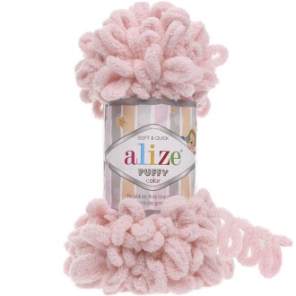 Alize Puffy El Örgü İpi 161 Pudra - Alize