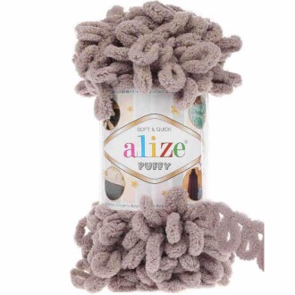 Alize Puffy El Örgü İpi 268 Güvercin - Alize