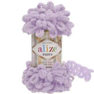 Alize Puffy El Örgü İpi 27 Lila - Alize