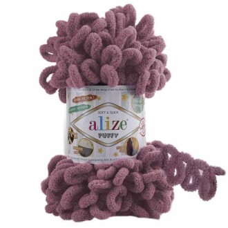 Alize Puffy El Örgü İpi 28 Gül - Alize