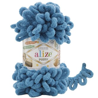 Alize Puffy El Örgü İpi 294 Petrol - Alize