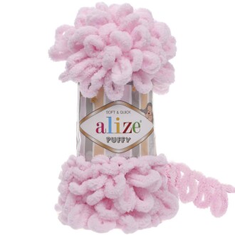 Alize Puffy El Örgü İpi 31 Bebe Pembesi - Alize