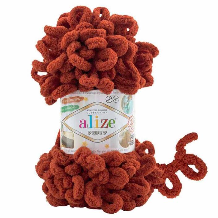 Alize Puffy El Örgü İpi 36 Taba - 1