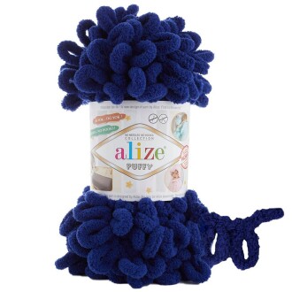Alize Puffy El Örgü İpi 360 Gece Mavisii - Alize