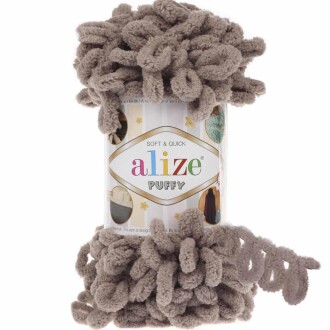 Alize Puffy El Örgü İpi 530 Bej - Alize