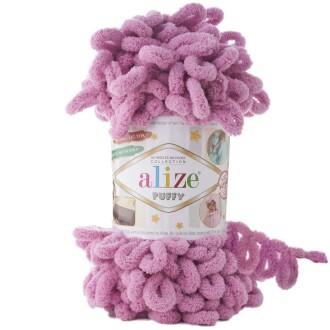 Alize Puffy El Örgü İpi 98 Pembe - Alize